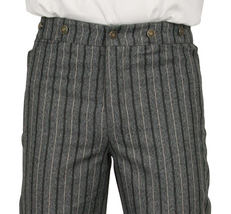 Steampunk striped pants online